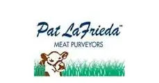 Pat La Frieda Meat Purveyors logo and illustration